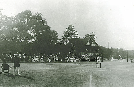 Historische Tennisanlage des USV Jena